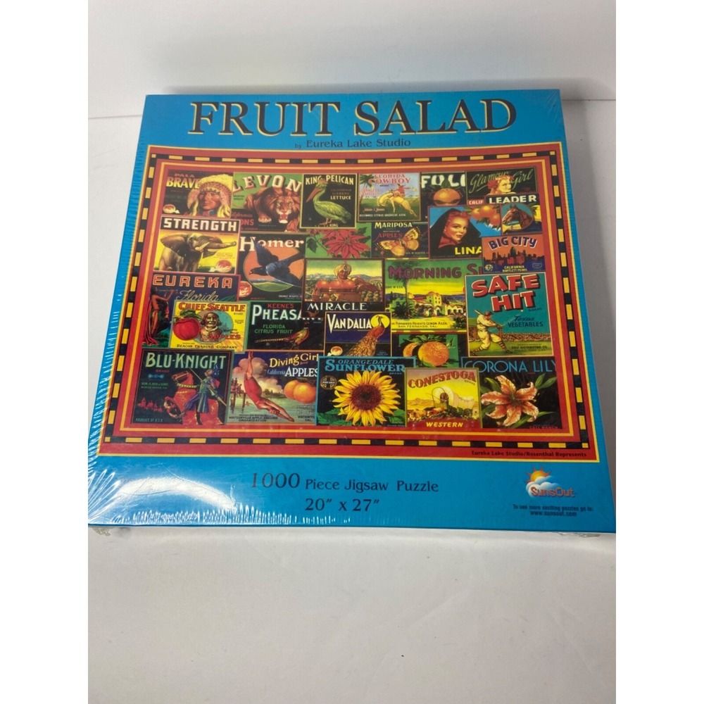 Fruit Salad 1000 pc Puzzle by Eureka Lake Studio SunsOut Inc. New Sealed E5